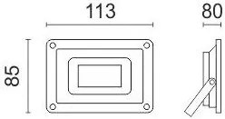 Προβολέας LED 5401