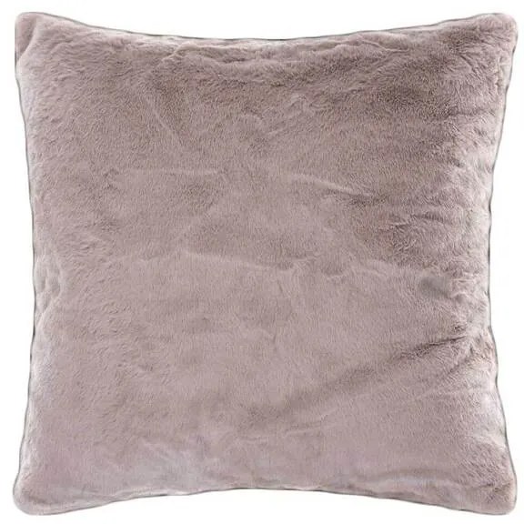Γούνινη Διακοσμητική Μαξιλαροθήκη (45x45) Silk Fashion NX202 Beige