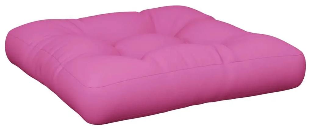 Μαξιλάρι Παλέτας Ροζ 58 x 58 x 10 εκ. από Ύφασμα Oxford - Ροζ
