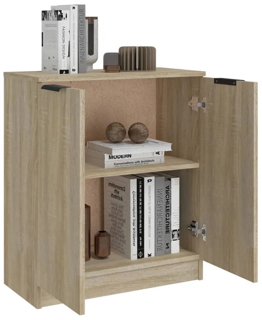 vidaXL Ντουλάπι Sonoma Δρυς 60 x 30 x 70 εκ. από Επεξεργασμένο Ξύλο