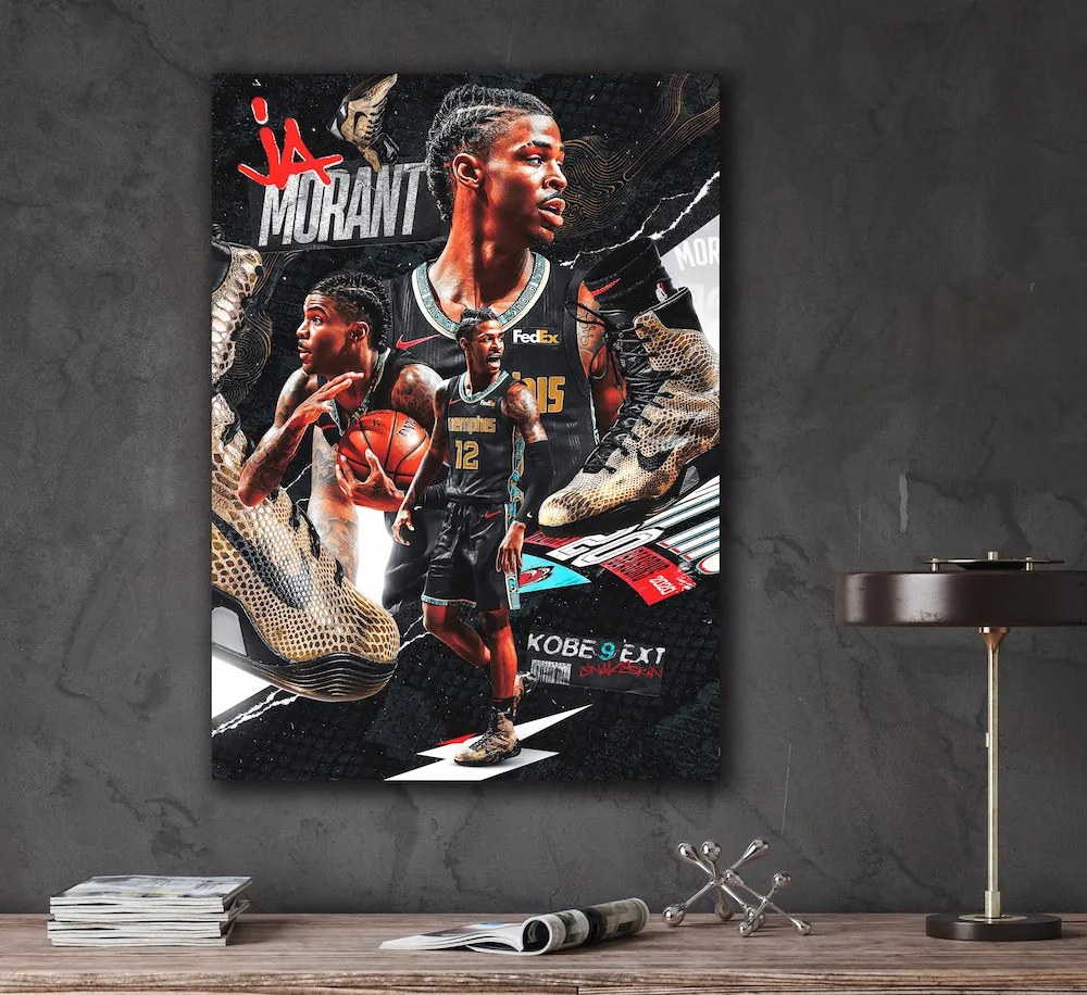 Πίνακας σε καμβά JA MORANT X KOBE KNV1599 65cm x 95cm