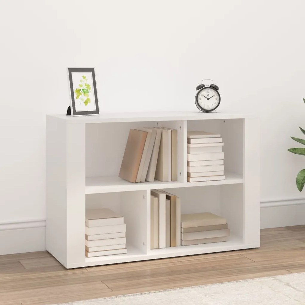 vidaXL Ντουλάπι Λευκό 80 x 30 x 54 εκ. από Επεξεργασμένο Ξύλο