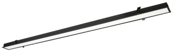 Γραμμικό Χωνευτό Trimless   L3100 3000K Μαύρο Dim. Station Ultra 3911-04310-3-B-D1 Viokef-3911-04310-3-B-D1-Μαύρο 3911-04310-3-B-D1