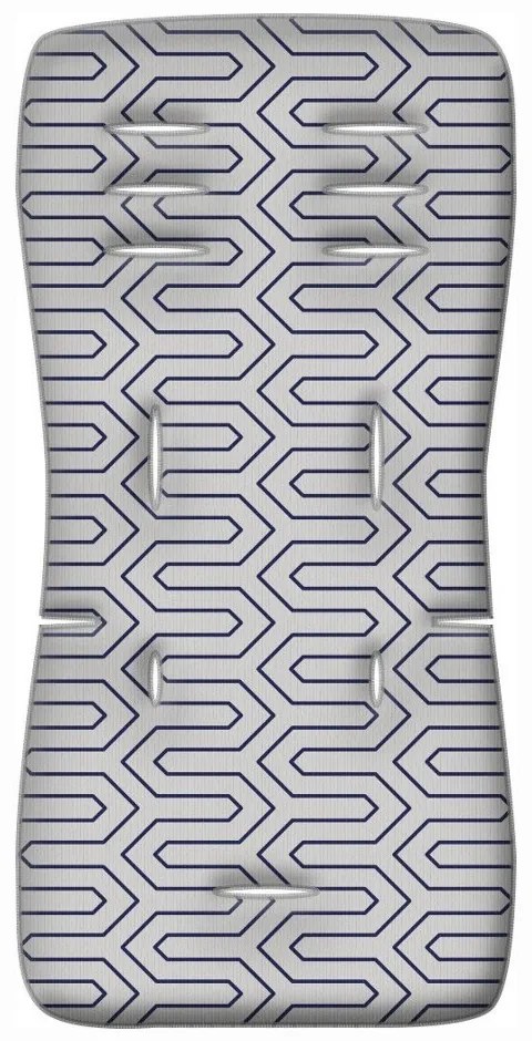 GRECO STROM ΣΤΡΩΜΑΤΑΚΙ ΚΑΡΟΤΣΙΟΥ MEMORY FOAM MAZE (Β) ΓΚΡΙ 5207003006113