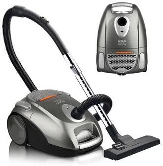 Ηλεκτρική σκούπα με σακούλα κάνιστρο 220V ABS 1600W RAF R.8670 γκρι