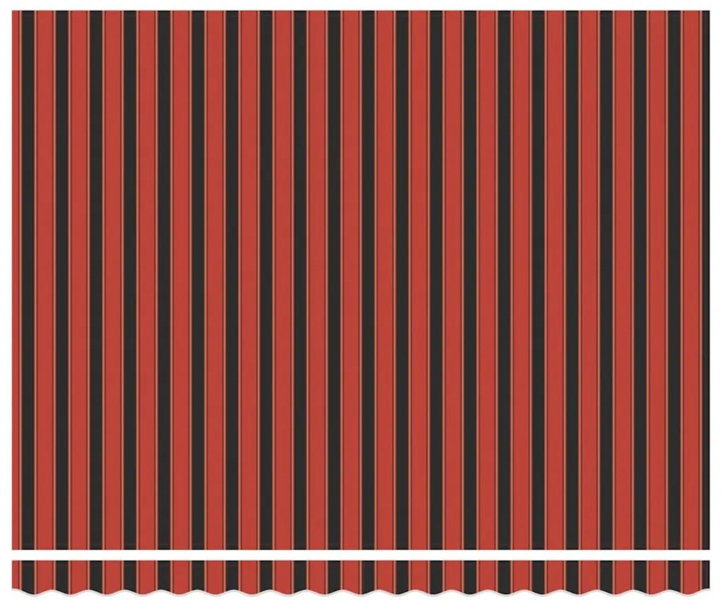 vidaXL Σκηνίτσα Αναδιπλούμενη Πορτοκαλί και Μαύρο 400 x 300 εκ