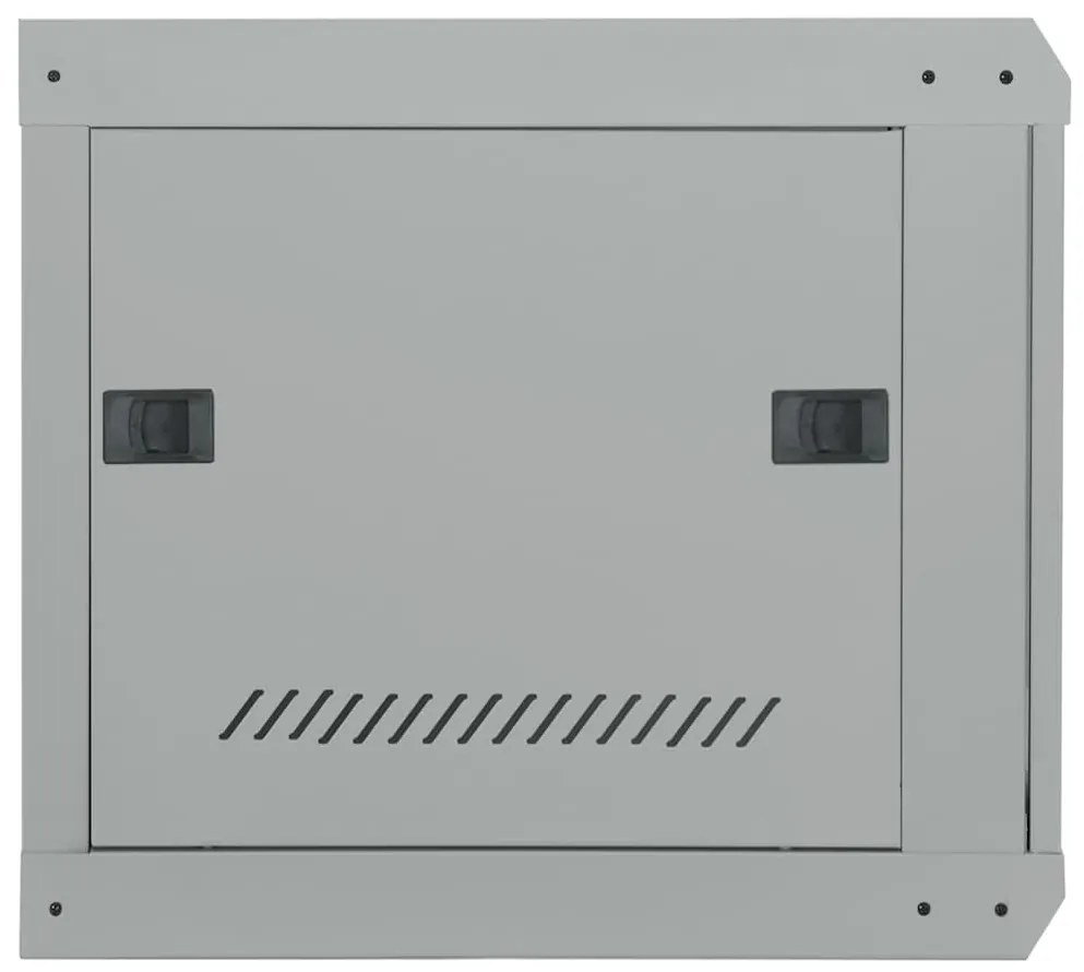 vidaXL Ντουλάπα δικτύου με αποθήκευση Γκρι 53 x 60 x 45 εκ Ατσάλι