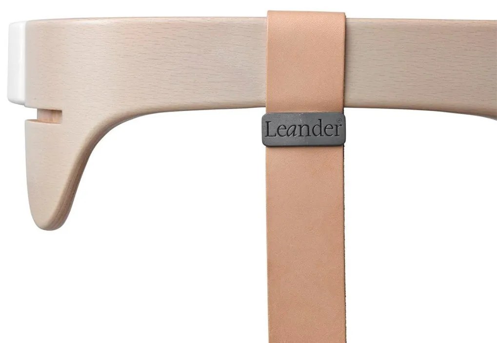 Leander Classic βρεφικό σετ για καρέκλα φαγητού Whitewash