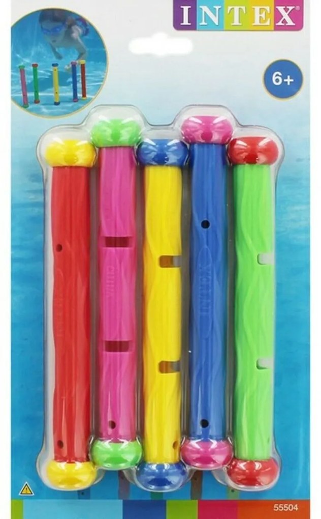Υποβρύχιο Καταδυτικό Παιχνίδι Stick Intex 55504 5 Τεμάχια