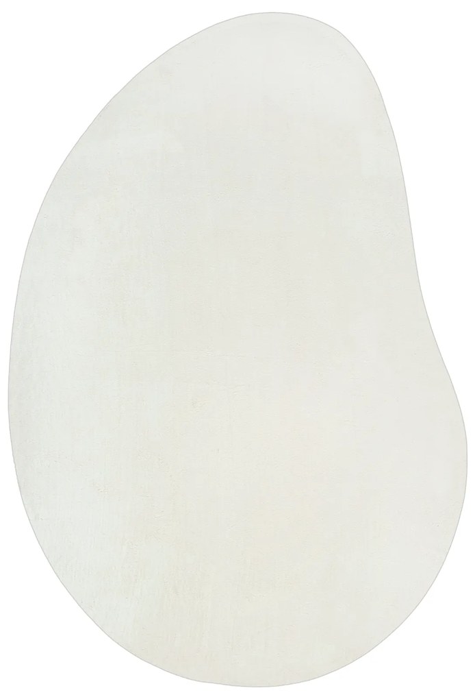 vidaXL Χαλί Κρεμ 140x200 cm Πολυεστέρα Αντιολισθητικό