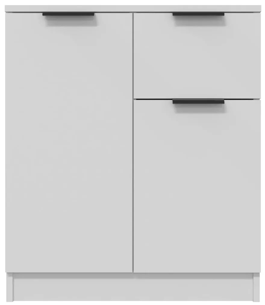 vidaXL Ντουλάπια 2 τεμ. άσπρο 60x30x70 εκ. Επεξεργασμένο Ξύλο