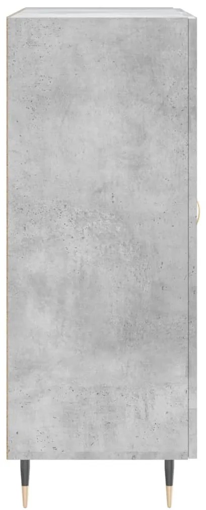 vidaXL Ντουλάπι Γκρι Σκυροδέματος 69,5x34x90 εκ. Επεξεργασμένο Ξύλο
