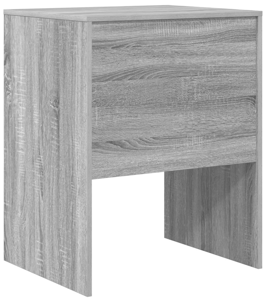 vidaXL Γραφείο γραφής Γκρι sonoma Μοριοσανίδα 60 x 50 x 76 εκ Απλό