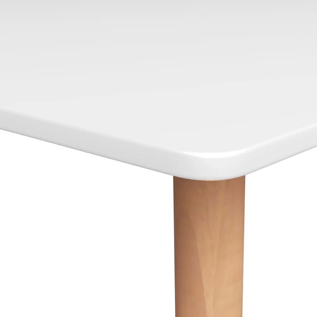 Τραπέζι Μπαρ Λευκό 120 x 60 x 105 εκ. - Λευκό