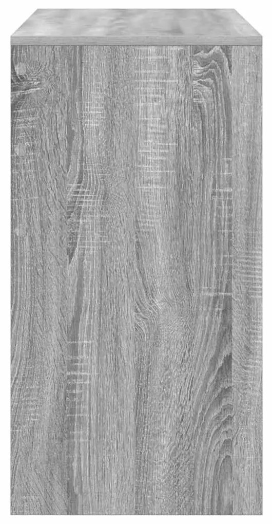 vidaXL Γραφείο Γκρι sonoma 90 x 40 x 76 εκ. Επεξεργασμένο ξύλο