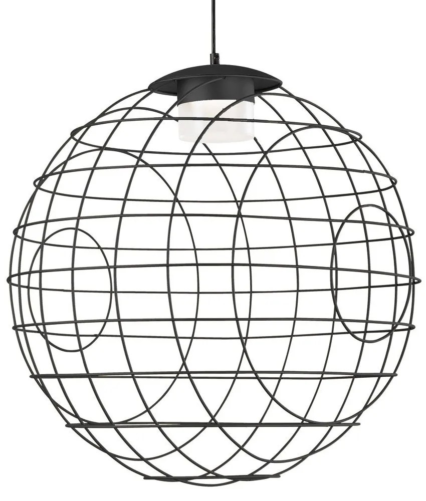 Φωτιστικό Οροφής Κρεμαστό 01488.05.1 GX53 10W LED 3000K D55cm Black Luma