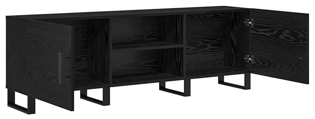 vidaXL Ντουλάπι TV με ράφι με αποθήκευση με πόρτα 150 x 30 x 50 cm Επεξεργασμένο ξύλο