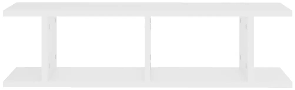 vidaXL Ραφιέρες Τοίχου 2 τεμ. Λευκό 75 x 18 x 20 εκ. Επεξεργ. Ξύλο