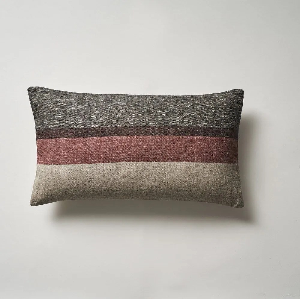 Μαξιλαροθήκη Διακοσμητική Raya 373 Multi Gofis Home 30Χ45 Cotton-Linen