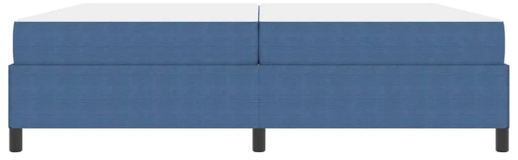 vidaXL Σκελετός Κρεβατιού Μπλε 200 x 200 cm Βελούδο