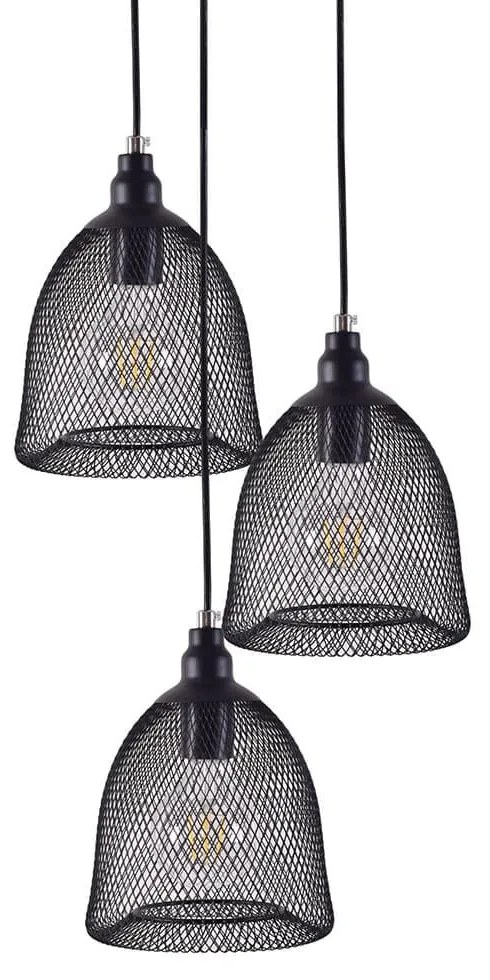 Φωτιστικό Οροφής 77-4350 SE 151-20-3 Zola Black Mat Homelighting Μέταλλο