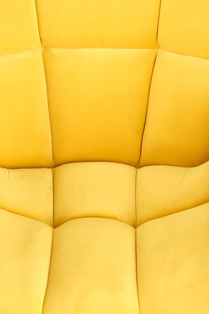 BELTON leisure chair color: yellow