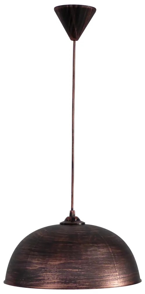 Φωτιστικό Οροφής Μονόφωτο Heronia Sfera/30 35-0018 Copper