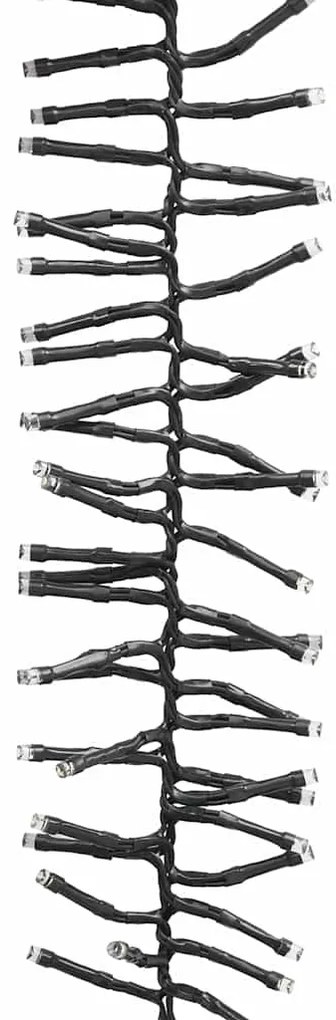 vidaXL Φωτάκια Cluster με 3000 LED Θερμό Λευκό 23 μ. από PVC