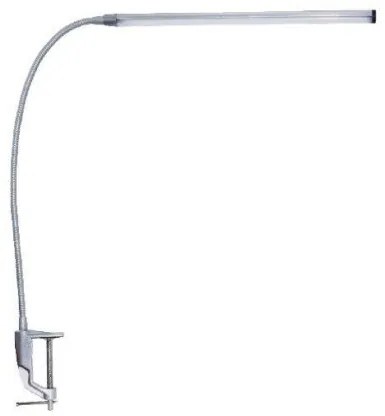 Επιτραπέζιο Φωτιστικό Γραφείου LED 5W 4000Κ Αφής DELGADO ACA-16055LEDNSC-Ασημί 16055LEDNSC