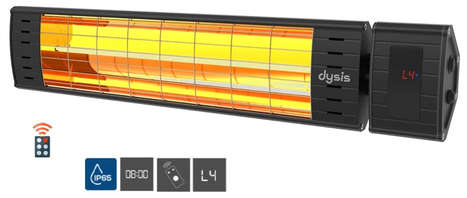 Telemax HTR7422.B.UK Θερμαντικό Κάτοπτρο 2.3kW (30-7422)