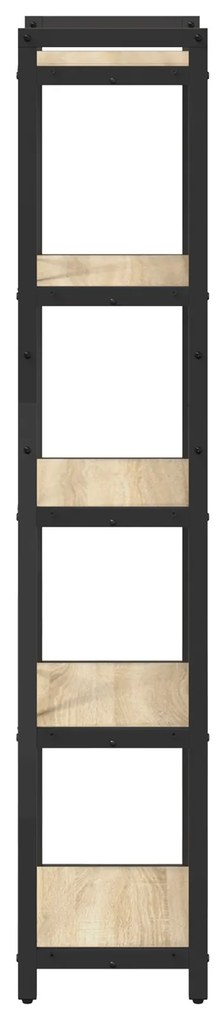 vidaXL Βιβλιοθήκη Sonoma Δρυς 40 x 30 x 153 εκ Επεξεργασμένο ξύλο