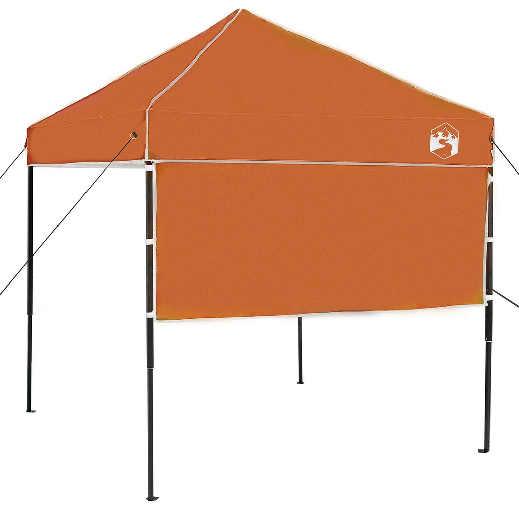 vidaXL Σκηνή Canopy Pop-up Πορτοκαλί 200 x 200 cm ύφασμα