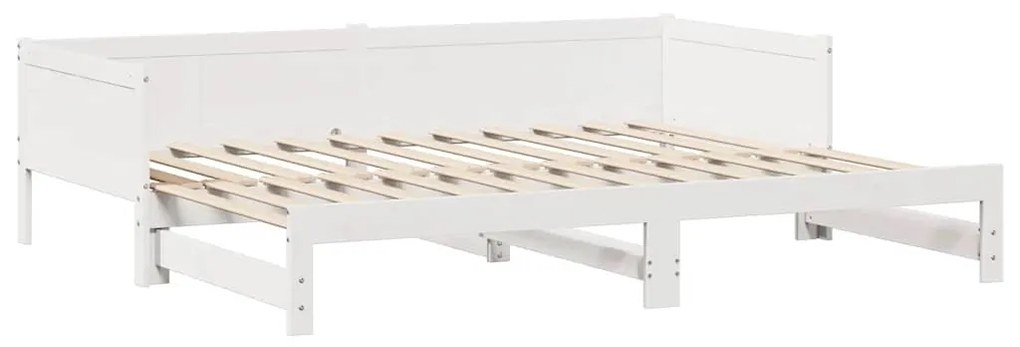 vidaXL Καναπές Κρεβάτι Συρόμενος Χωρίς Στρώμα 80x200 εκ. &amp; Συρτάρια