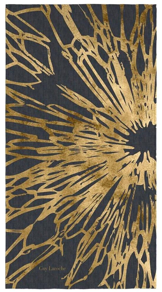 Πετσέτα Θαλάσσης Velour Printed 2202 Golden Guy Laroche Θαλάσσης Βαμβάκι-Βελούρ
