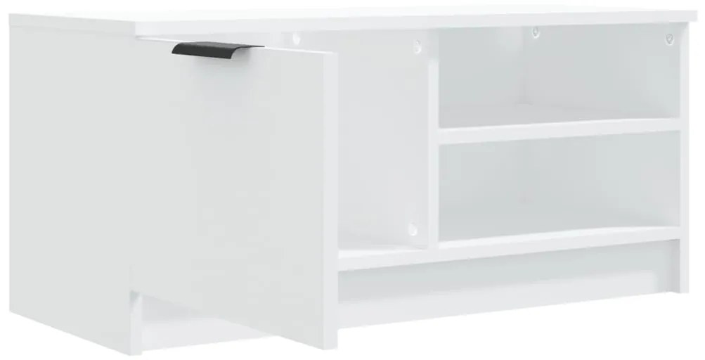 vidaXL Έπιπλα Τηλεόρασης 2 τεμ. Λευκό 80 x 35 x 36,5 εκ. Επεξεργ. Ξύλο