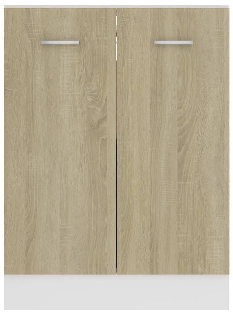vidaXL Ντουλάπι "Lyon" Sonoma Δρυς 60x46x81,5 εκ. από Τεχνητό Ξύλο