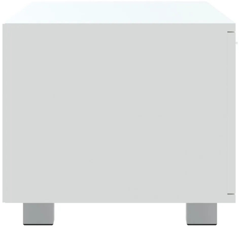 vidaXL Έπιπλο Τηλεόρασης Λευκό 140x40,5x35 εκ. Επεξεργασμένο Ξύλο