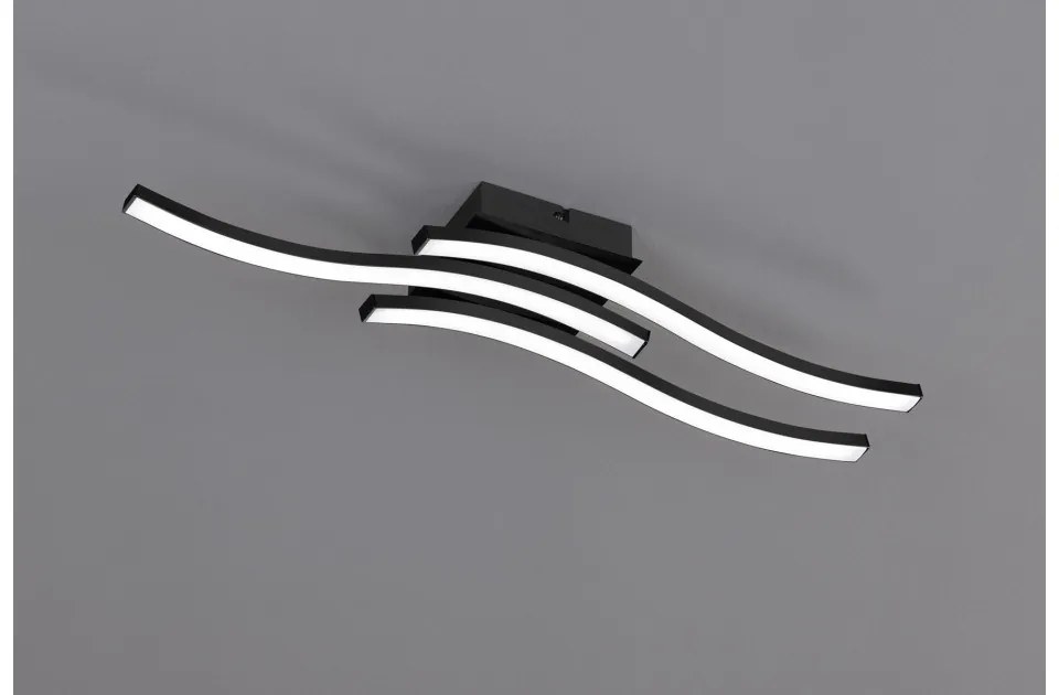 Πλαφονιέρα Φωτιστικό Οροφής 3xLED 5W Μαύρο 3000Κ Route R62473132 Trio Lighting-R62473132-Μαύρο R62473132