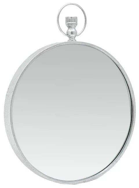 Inart Καθρέπτης Τοίχου 60x75x6cm Silver 3-95-161-0047
