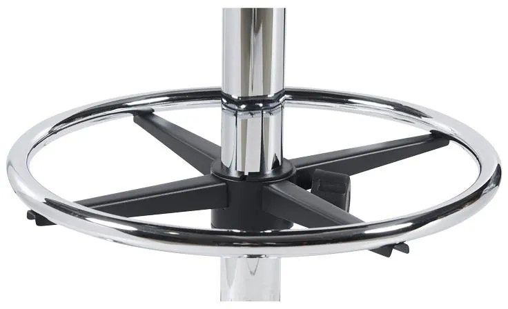 Καρέκλα γραφείου Icina pu σε μαύρη απόχρωση 58x54x102-123εκ 58x54x123 εκ.