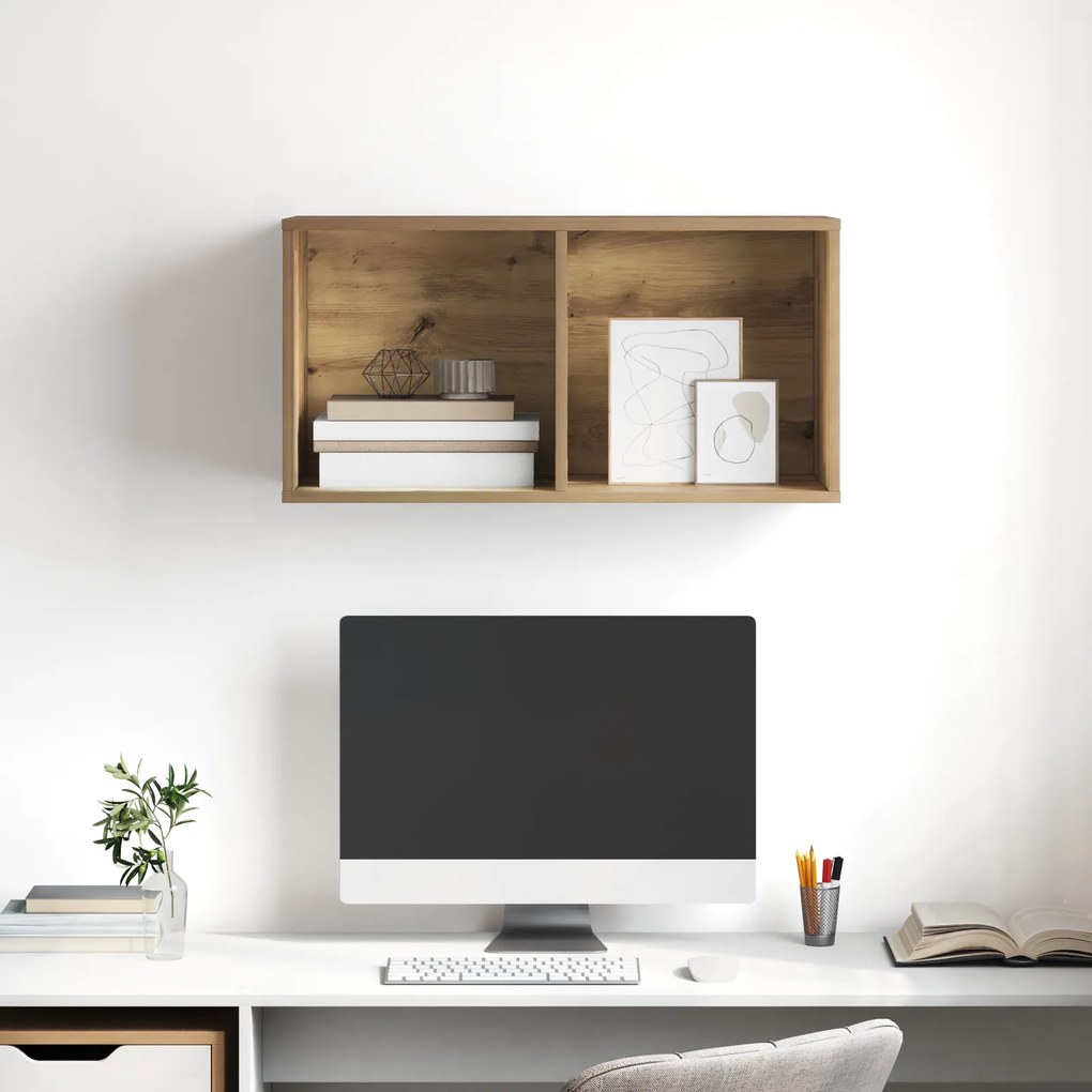 vidaXL Ντουλάπι TV artisan δρυς 37 x 37 x 72 εκ Επεξεργασμένο ξύλο