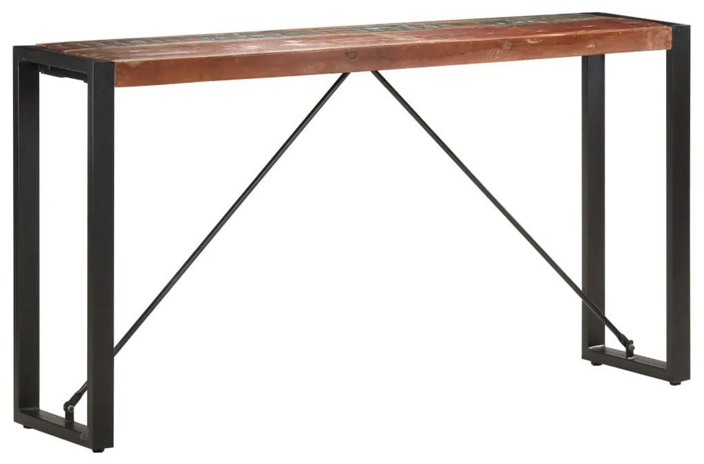 vidaXL Τραπέζι Κονσόλα 150 x 35 x 76 εκ. από Μασίφ Ανακυκλωμένο Ξύλο