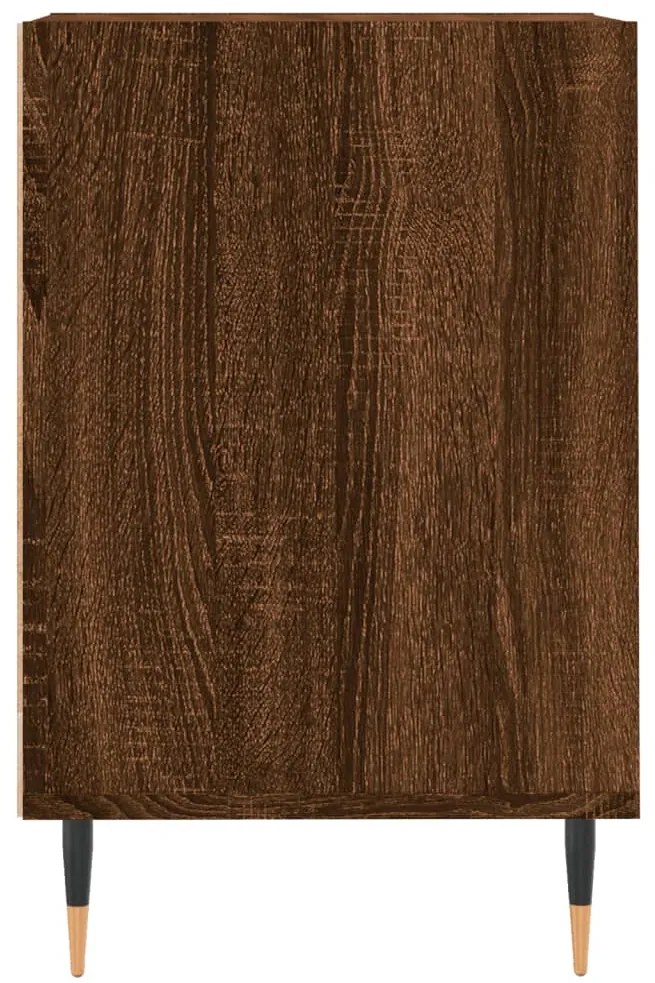 vidaXL Έπιπλο Τηλεόρασης Καφέ Δρυς 100x35x55 εκ. Επεξεργασμένο Ξύλο