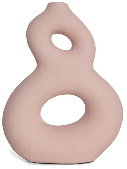 Διακοσμητικό Βάζο Bion Dusty Pink (32x11x41.5) Soulworks 0750013