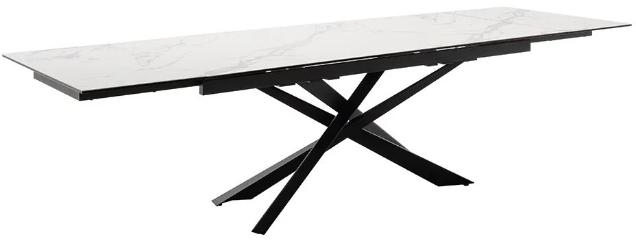 Bali Καρεκλα Relax Μαύρη + Υποπόδιο 83x86x102 cm