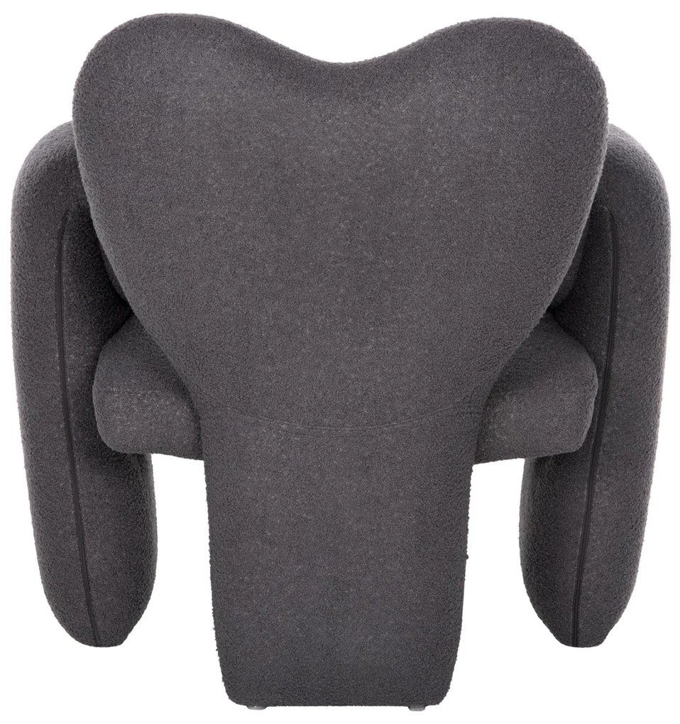 Πολυθρόνα HARTT C9777.01 Γκρί Teddy Ύφασμα 84x74x87Yεκ. 84x74x87 εκ.