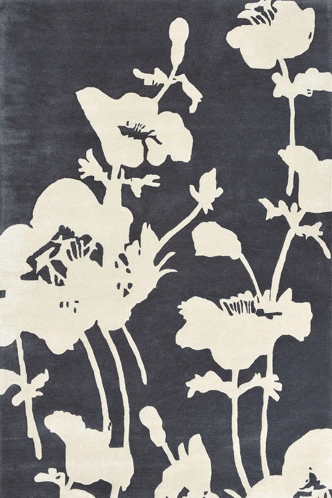 Χαλί Floral 300 Charcoal 039604 Florence Broadhurst 120X180cm