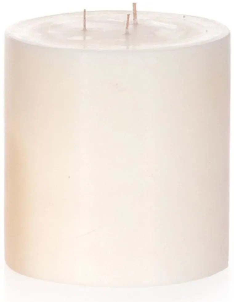 Κερί Πολυφύτιλο 36978 15x15cm Cream Παραφίνη