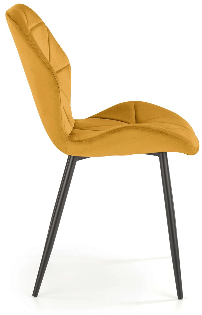 K453 chair color: mustard DIOMMI V-CH-K/453-KR-MUSZTARDOWY