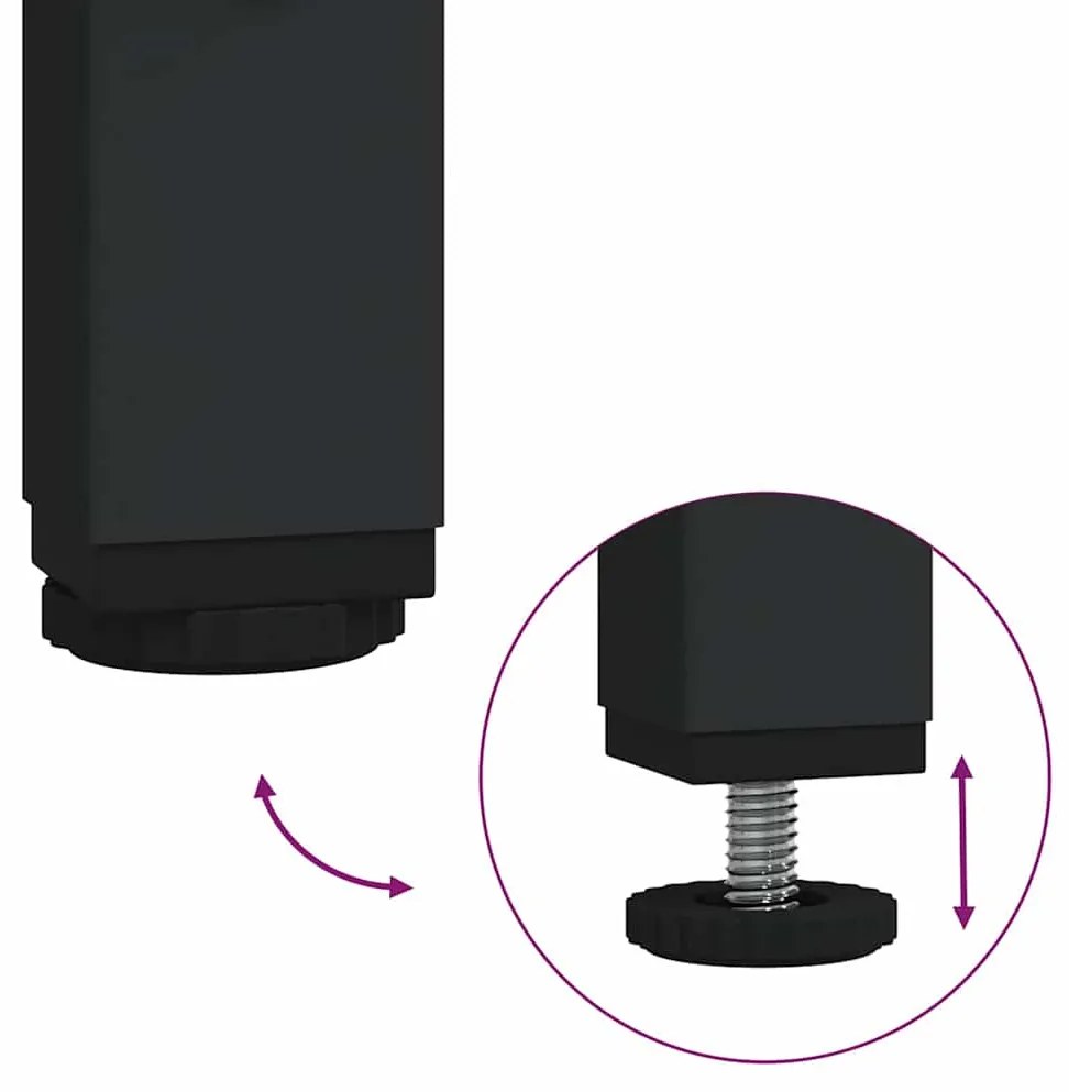 vidaXL Τραπεζάκι Σαλονιού Γκρι Sonoma 100x100x40 εκ Επεξεργασμένο Ξύλο